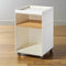 Wooden 2 Drawers Pedestal Side Table By Miza