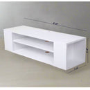 2 Layers Wall Mounted Floating TV Stand Modern TV Cabinet By Miza