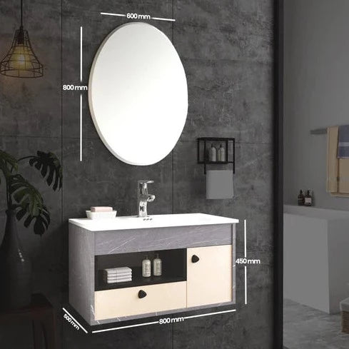 Terrace & Aqua Wall Mounted Bathroom Vanity By TGF