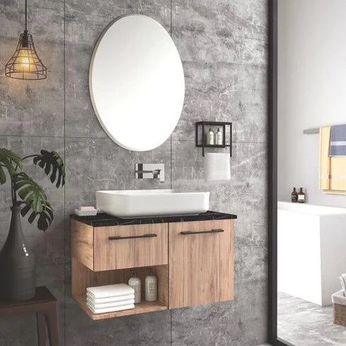 Cleeper & Vega Large Space Bathroom Storage Vanity By TGF