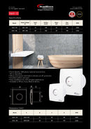 Vent 0 Series Ventilation/Exhaust Fan ( Vent 04 & Vent 06 ) By Wadbros