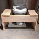 Squatting Wooden Platform/Squat Potty Stool For Toilet By Miza