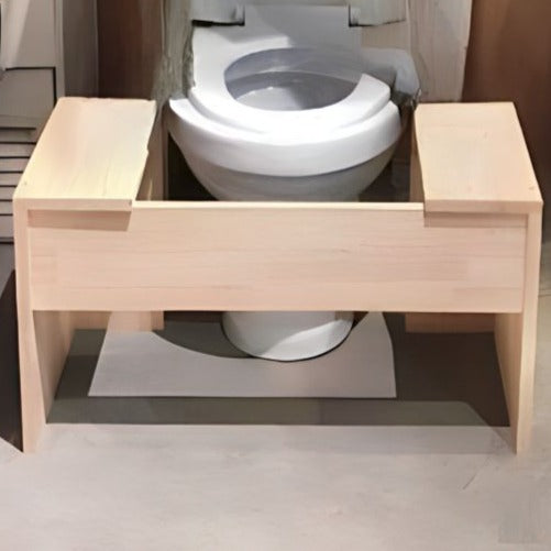 Squatting Wooden Platform/Squat Potty Stool For Toilet By Miza