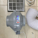 White (DP820 - 55/161) Ceiling Inline Fan By Wadbros