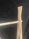 Stylish Garment Cloth Rack Floor Stand in Polished Wood 1Pc By Miza