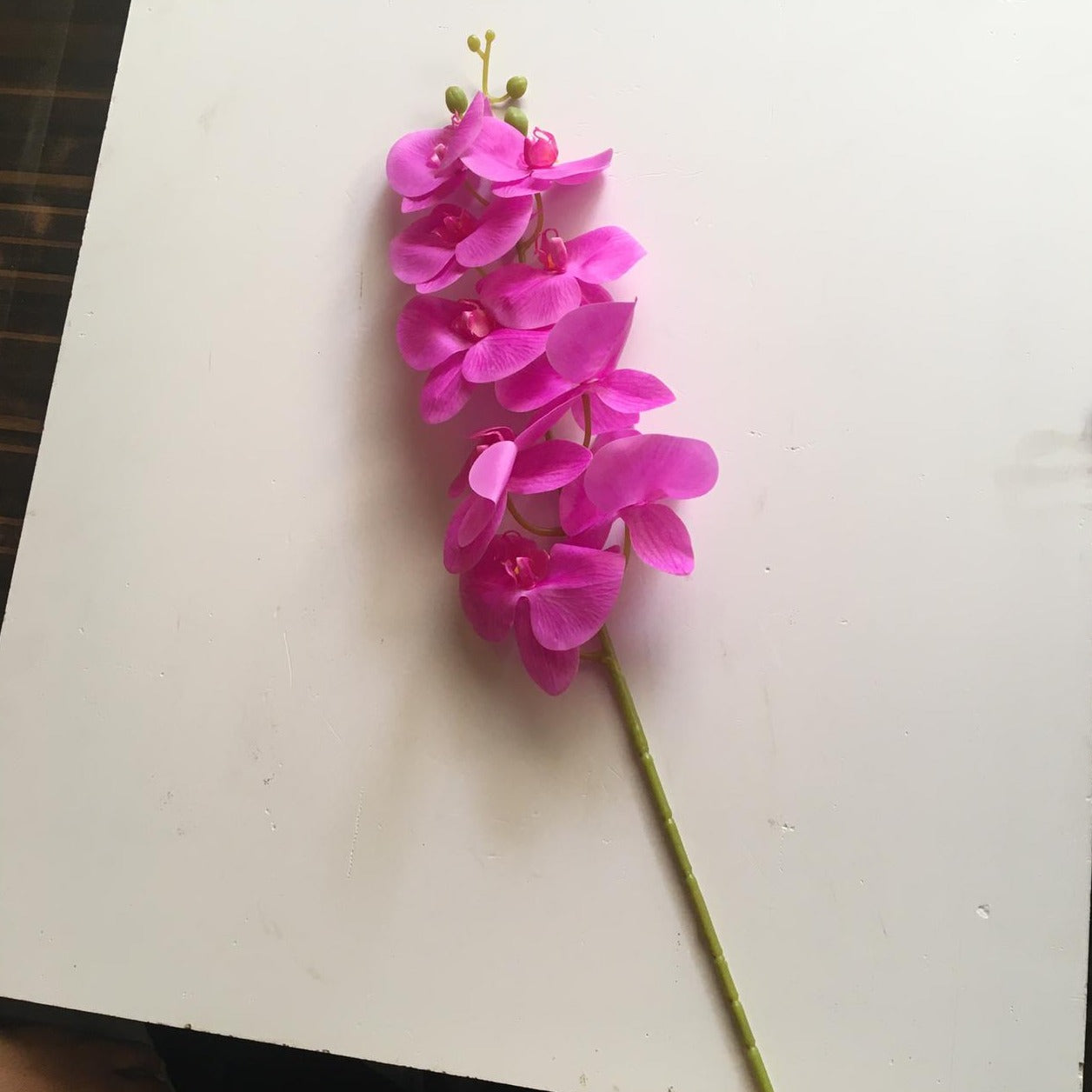 Artificial Orchids Flower Stem For Home Decoration/Prop 1 Stick