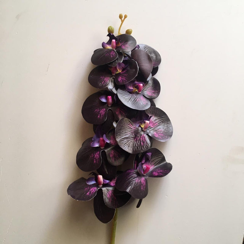 Artificial Orchids Flower Stem For Home Decoration/Prop 1 Stick