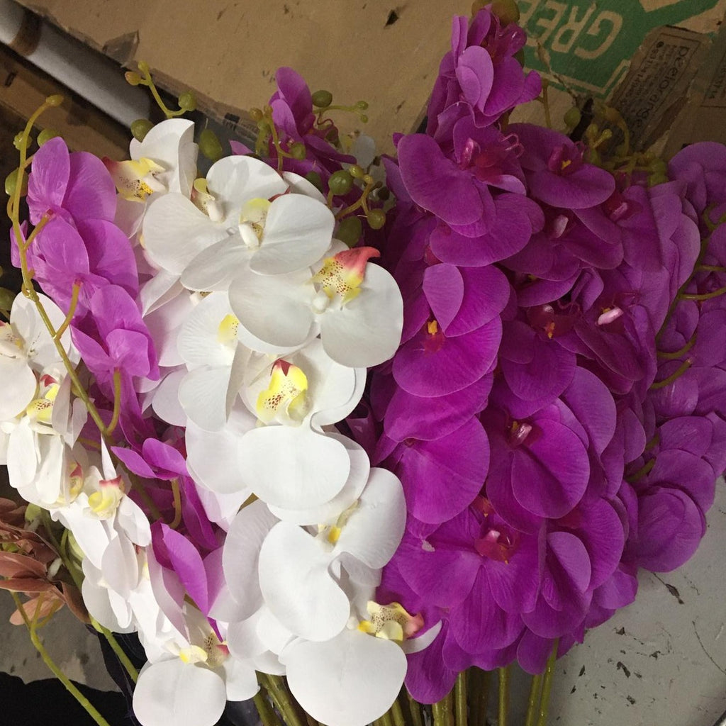 Artificial Orchids Flower Stem For Home Decoration/Prop 1 Stick