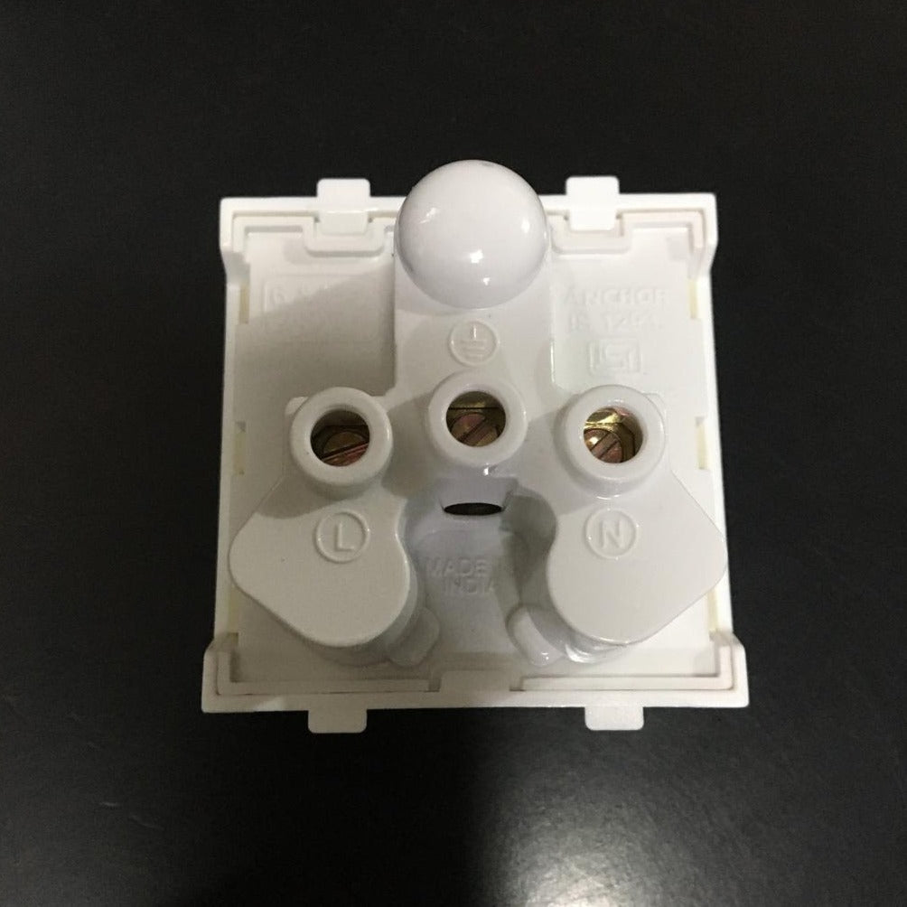 Anchor Penta & Roma Modular 2 Module 20/10 A - Twin Socket - 1 Pc