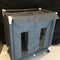 2 Sections Laundry Basket with Wheels Rolling Laundry Hamper With Lid Cover By AK