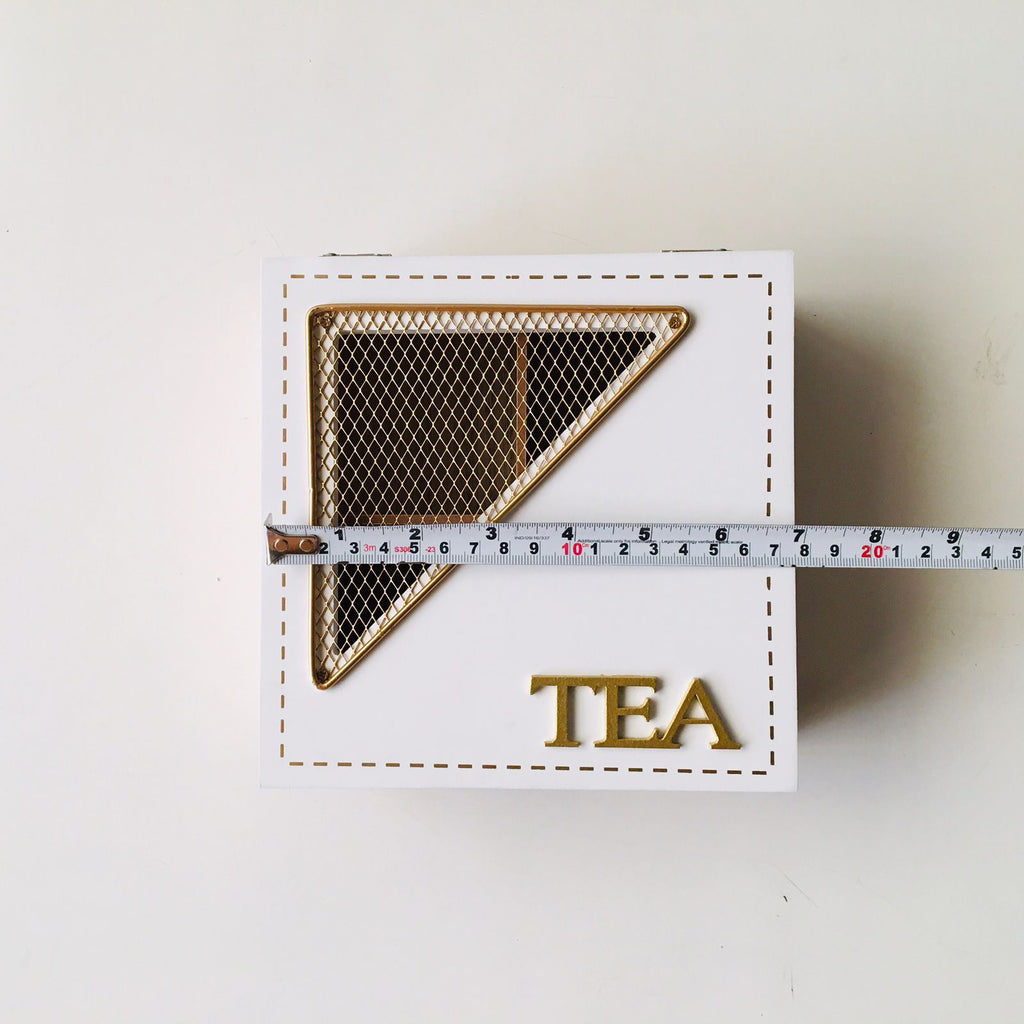 Wooden Tea Box Multipurpose Storage Box Gift Box-Best for Storage-1 PC-BY APT