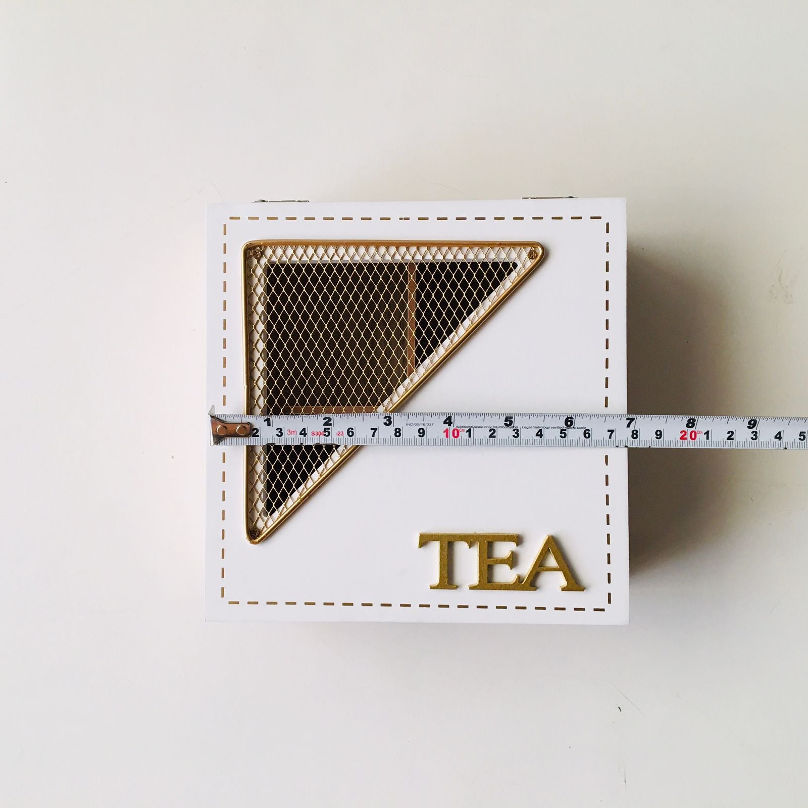 Wooden Tea Box Multipurpose Storage Box Gift Box-Best for Storage-1 PC-BY APT