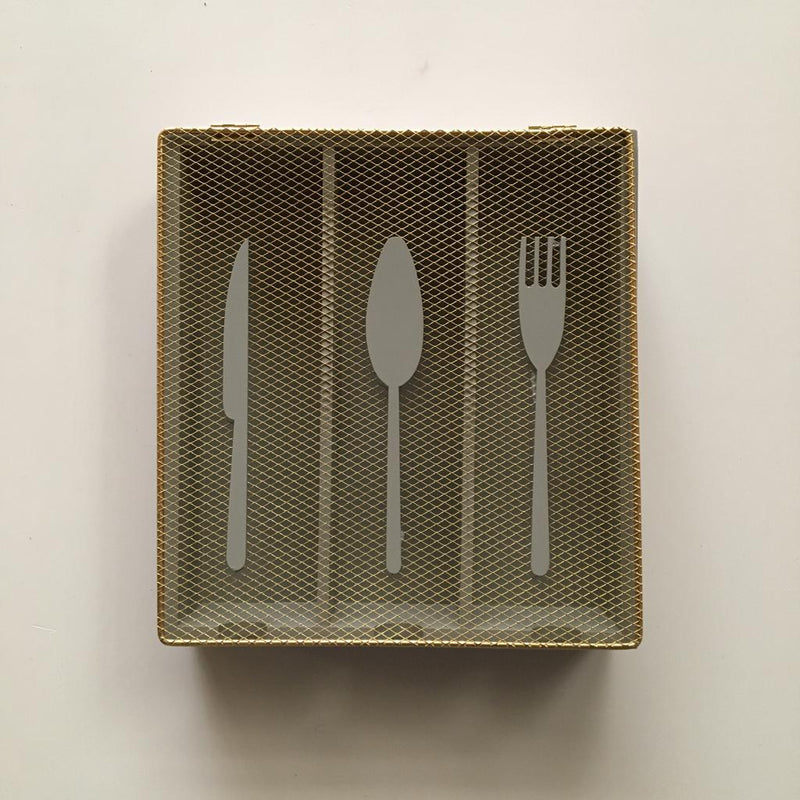 Cutlery Organiser With 3 Compartment Tableware Box-1 PC-BY APT ...