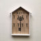 Hut Wooden Key Cabinet Holder With 8 Hooks for Hanging -1 PC-BY APT