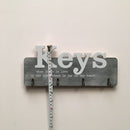 Rustic Wooden Wall Hanging Key Holder With 4 Hooks -1 PC-BY APT