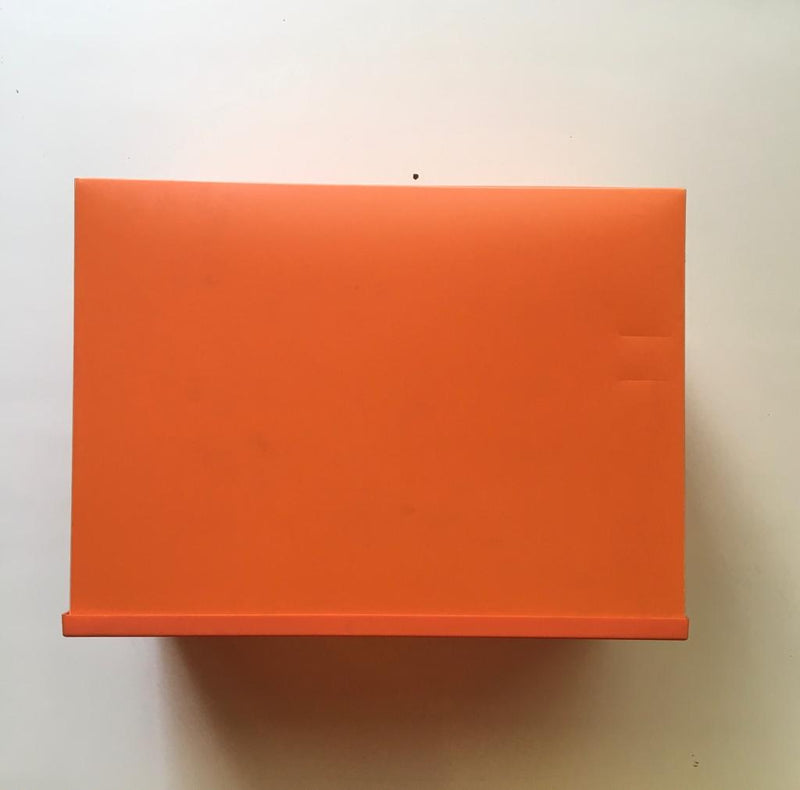 Foldable Multicolor Plastic Sheet Shoe Box/Sneaker Shelf-Pack Of 4-Random Color-BY APT