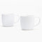 Magnesium Porcelain Coffee Mug Set of 2 By Rena