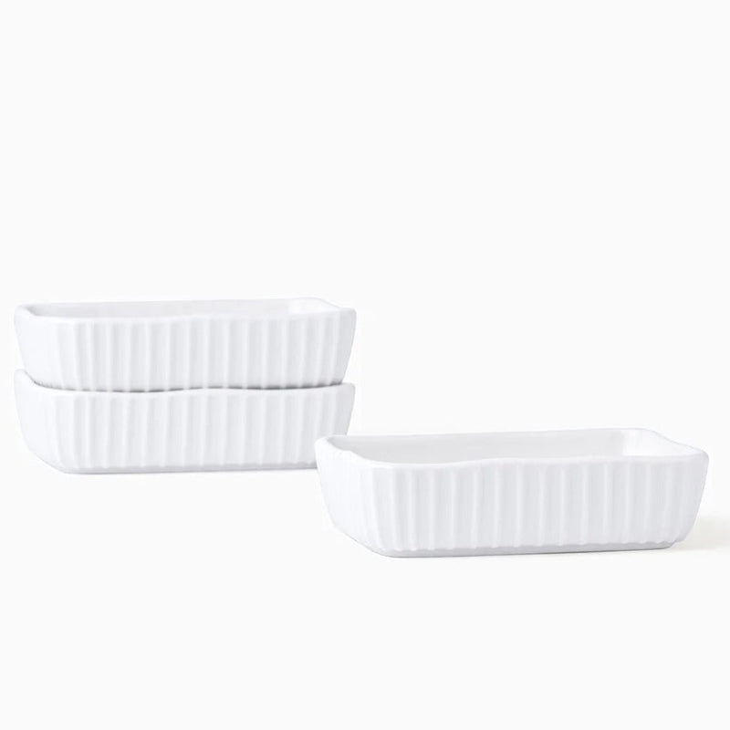 Rectangular Dish Serving Bowl For Any Occasion Set of 3 By Rena