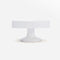 White Magnesium Porcelain Mini Cake Stand By Rena