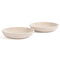Pasta | Salad Lily Shallow Porcelain Serving Bowl Set of 2 By Rena