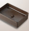 Modern Rectangular Wash Basin With Delicate Exterior Lining By TGF