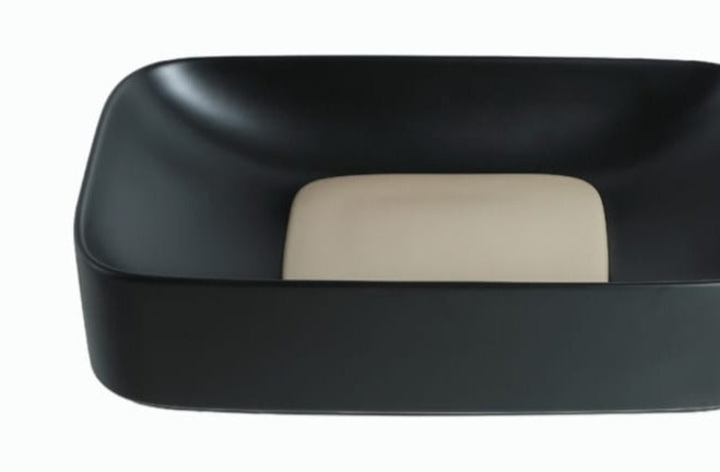 Rectangular Ceramic Wash Basin with Elegant Interior Design Accentuated By TGF
