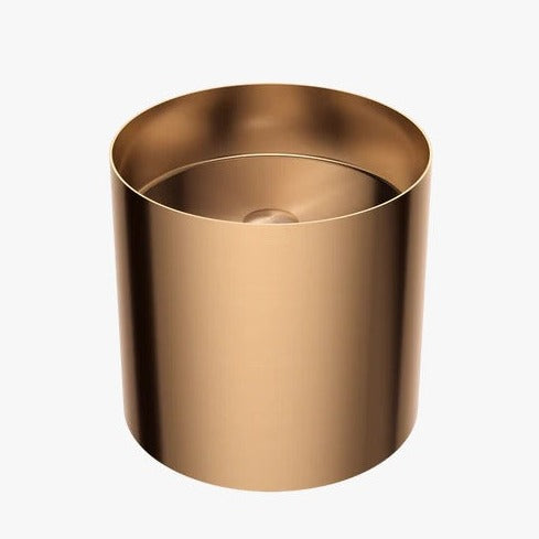 Premium Stainless Steel PVD 08 Modern Round Freestanding Wash Basin 1 PC By Jayna