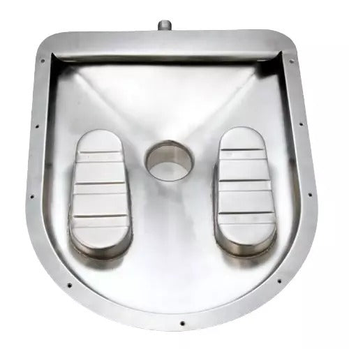Neptune Matt Finish Stainless Steel Lavatory Pan 1 PC By Jayna