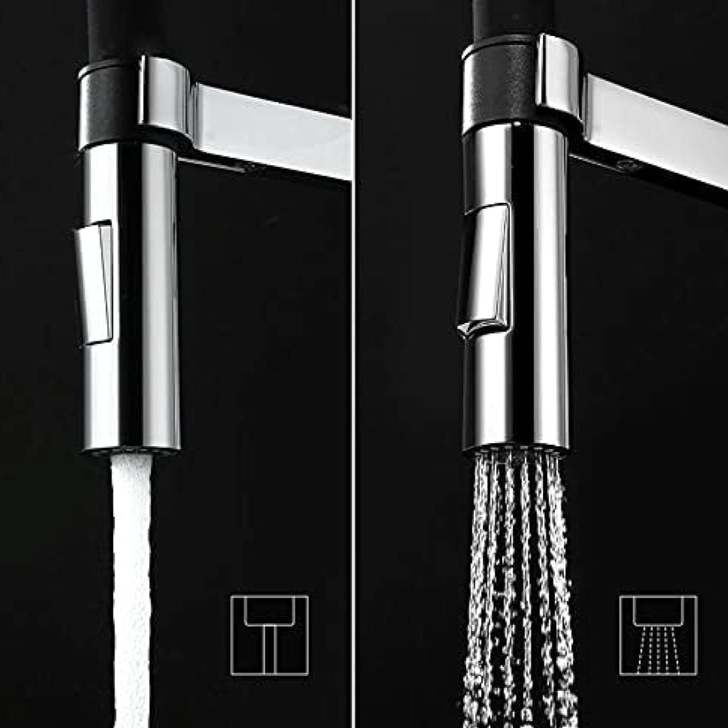 Enhanced Kitchen Experience With Modern Kitchen Faucet Single Lever Pullout Mixer 1 PC By Jayna