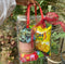 Fully Transparent Gift Plastic Bag With Handles & Ribbon For Gifting / Trousseau Pack Of 12 By APT