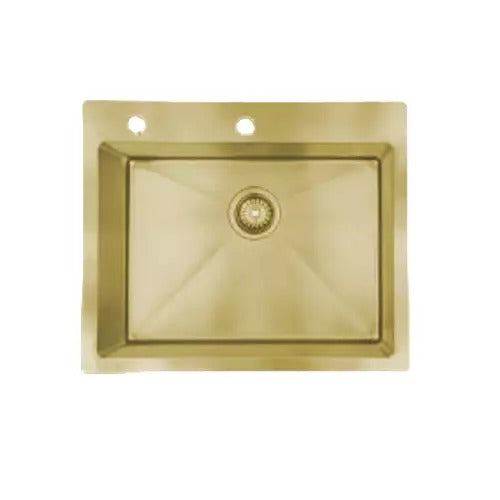 Square Series Premium PVD Stainless Steel Kitchen Sink Collection By Jayna