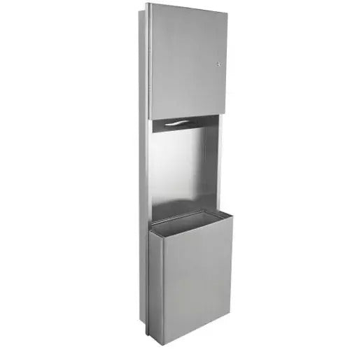 AISI-304 Stainless Steel Wall Mounted Tissue Dispenser Box with Matte Finish By Jayna