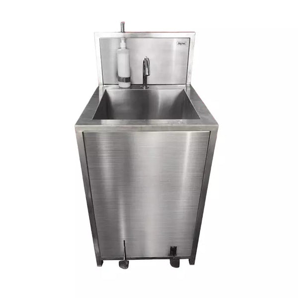 AISI-304 Stainless Steel Wall Mounted Hands-Free Wash Sink with Matte Finish By Jayna