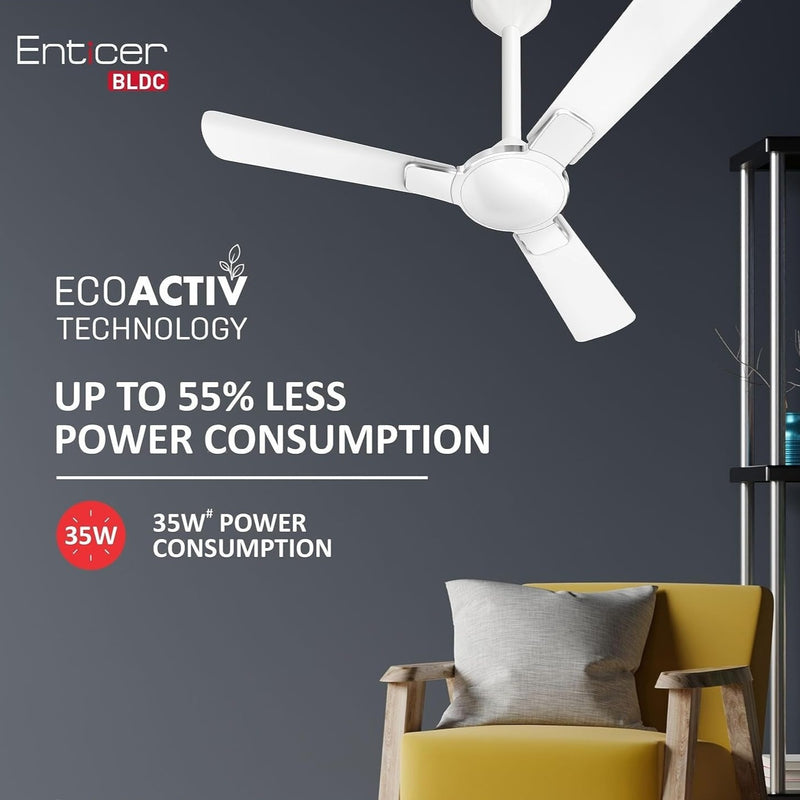 Havells Enticer BLDC High Speed 1200 mm Ceiling Fan