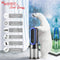 B-PFH 2000 Mood Lighting Bladeless PTC Tower Fan Heater With LED Display By Warmex