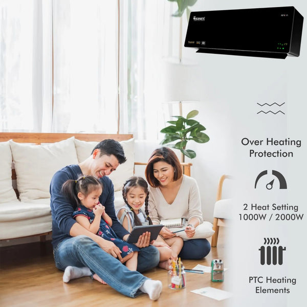 Superb WM Electric PTC Wall Mount Room Heater By Warmex