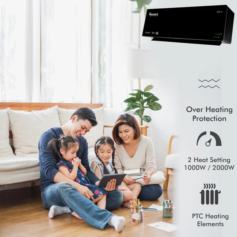 Superb WM Electric PTC Wall Mount Room Heater By Warmex