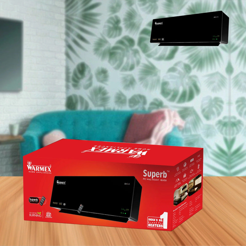 Superb WM Electric PTC Wall Mount Room Heater By Warmex