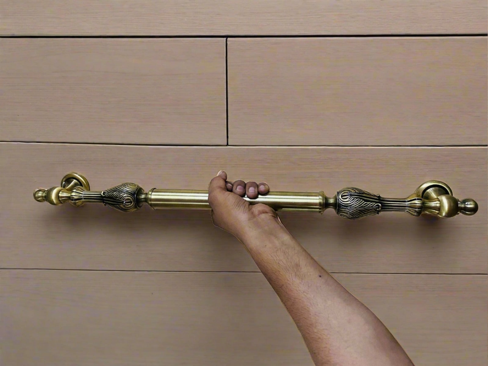 Antique Metal Decorative Door Handles For Interior And Exterior (With Screw) By DH