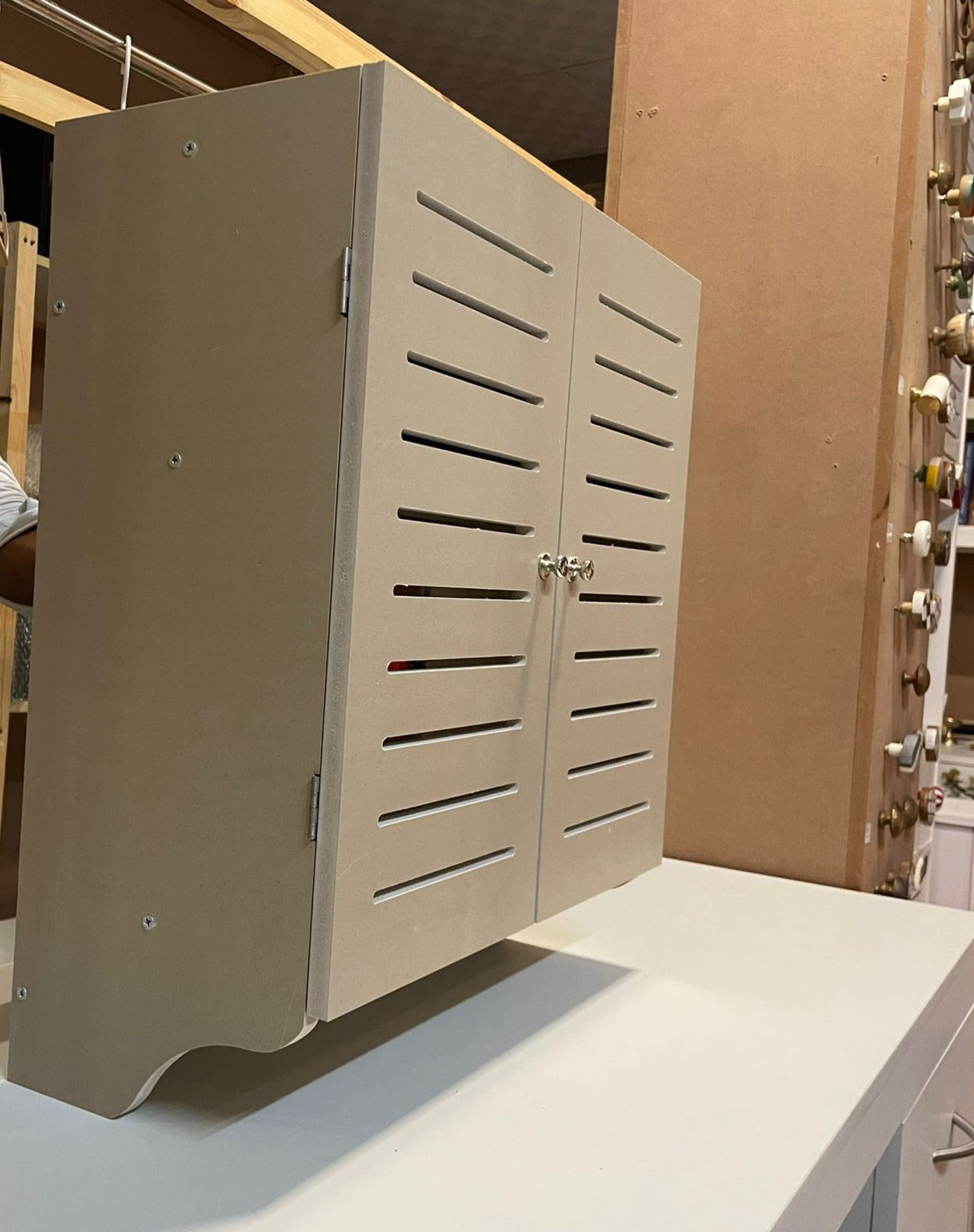 Bathroom WK Wall Mounted PVC Storage Cabinet Furniture For Bathroom By ...