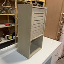 Small & Classy Modern White PVC Wall Mounted Cabinet For Bathroom Essentials By Miza