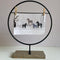 Black Metal Photo Frames With Wooden Clips By APT