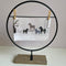 Black Metal Photo Frames With Wooden Clips By APT