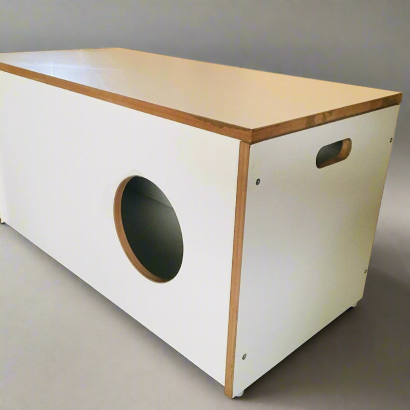 Pet Litter Box Cabinet Cat / Dog House Pet Furniture By Miza