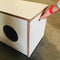 Pet Litter Box Cabinet Cat / Dog House Pet Furniture By Miza