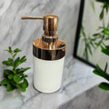 Stylish Matte Finish Round Shape Soap Dispensers (1PC) By-APT