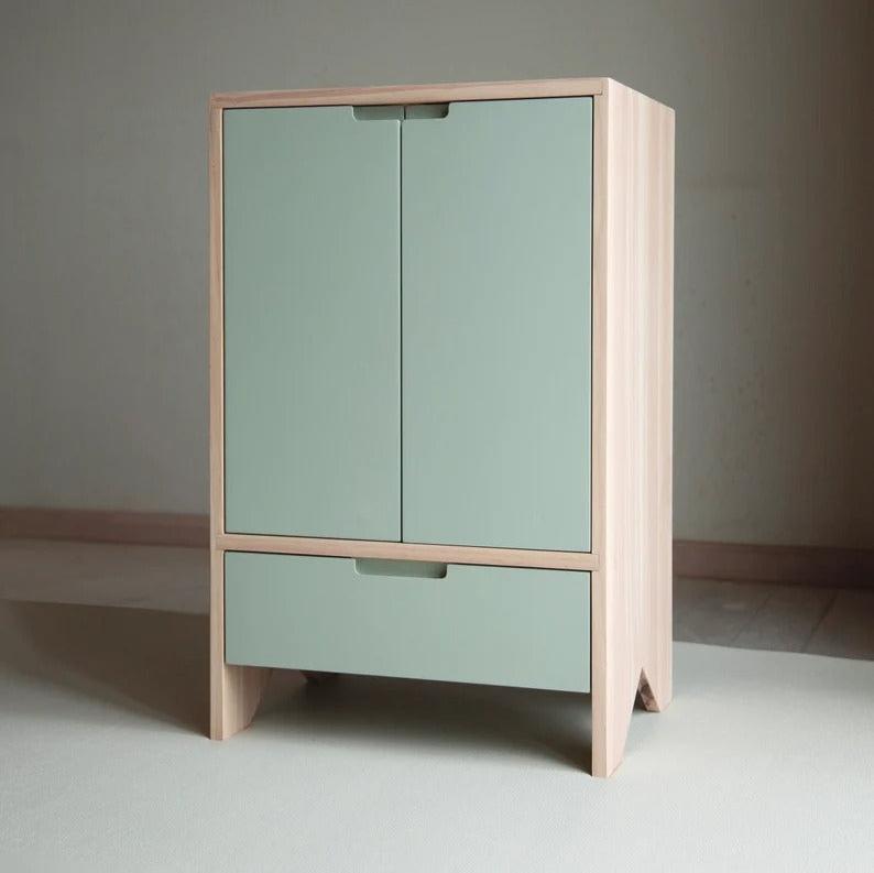 Minty/Stylish Compact Cupboard By Miza