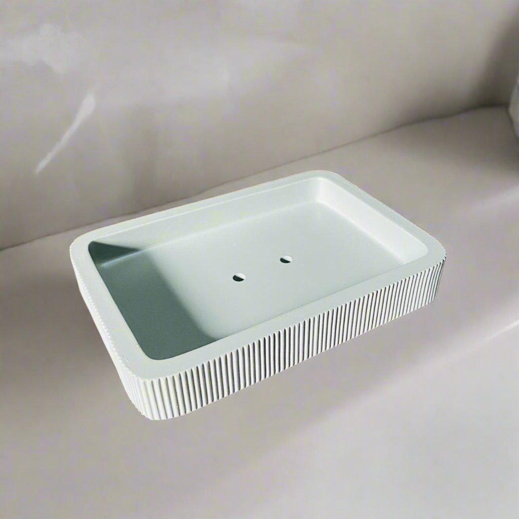 Textured Sophistication Ribbed 4-Piece Bathroom Set By APT