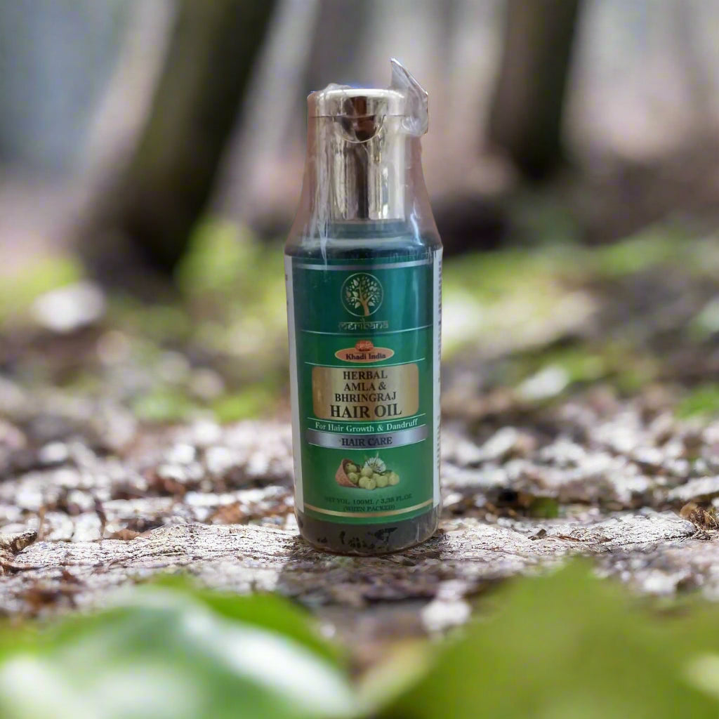 Khadi Herbal Oil For Hair Growth Anti Hair Fall Pack Of 1 (100 ml ) .