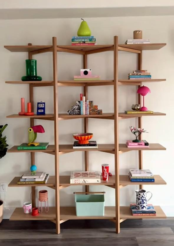 Multi Tier Zig Zag Shelf By Miza